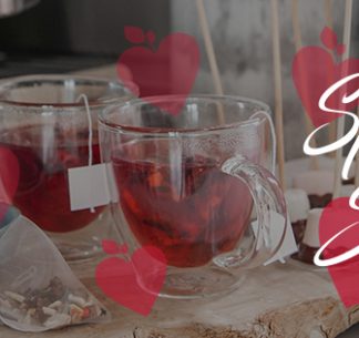 Valentines day mulled cider